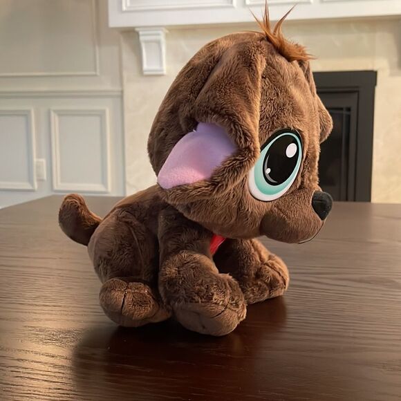 Rescue Tales Chocolate Lab Plush Pet Toy The Little Tikes Company Great Conditio - Picture 2 of 6